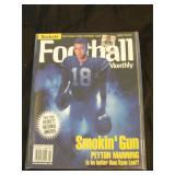 Peyton Manning August 1998 Beckett Football