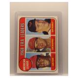 Tiant/McDowell/McNally 1969 Topps