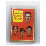 Kaline/Cash/Howard 1962 Topps