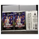 (3) 2022/23 Topps Chrome Soccer
