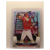Mike Trout 2023 Bowman Chrome Mojo