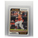 Gunnar Henderson RC 2023 Topps Heritage