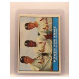 Spencer/White/Broglio 1961 Topps