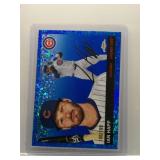 Ian Happ 2025 Topps Platinum Blue Mini Diamond...