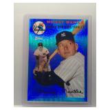 Mickey Mantle 2008 Topps Blue Refractor