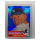 Mickey Mantle 2008 Topps 1953 Reprint Refractor