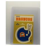 Denver Broncos 1983 Topps Sticker