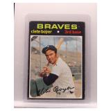 Clete Boyer 1971 Topps