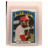 Lou Brock 1972 Topps