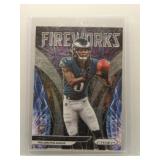 2021 Prizm Fireworks Rookie DeVonta Smith