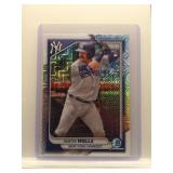 Austin Wells RC 2024 Bowman Chrome Mojo