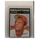 Curt Flood 1971 Topps