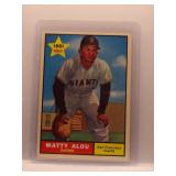 Matty Alou Rookie 1961 Topps