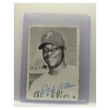 Richie Ashburn 1969 Topps Deckle Edge