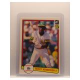 Rickey Henederson 1982 Donruss