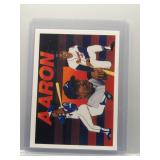 Hank Aaron  1991 Upper Deck  Baseball Heroes