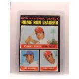 Bench/Williams/Perez 1971 Topps