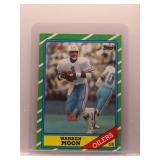 Warren Moon 1986 Topps