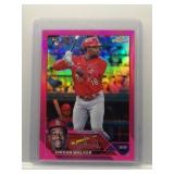 2023 Topps Chrome Jordan Walker Pink Rookie