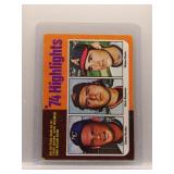 Nolan Ryan/Busby/Bosman 1975 Topps