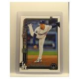Yoshinobu Yamamoto 2025 Topps Fs