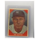 Red Ruffing 1960 Fleer