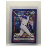 Pete Crow Armstrong 2026 Bow Chrome Blue Mojo /175