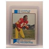 Charlie Taylor 1973 Topps