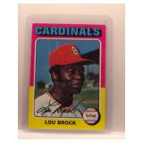 Lou Brock 1975 Topps