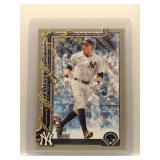 Ben Rice RC 2025 Topps Holiday Silver Glitter