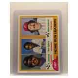Jackson/Schmidt 1981 Topps HRL