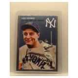 Lou Gehrig 2023 Topps Chrome PA