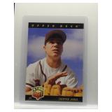 Chipper Jones Rookie 1993 Upper Deck