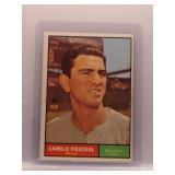 Camilo Pascual 1961 Topps