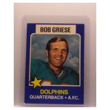 Bob Griese 1975 Wonder Bread