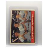 Malzone/Wertz/Jensen 1961 Topps
