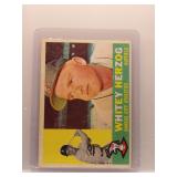 Whitey Herzog 1960 Topps