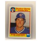 Ryne Sandberg 1986 Topps Quaker