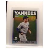 Aaron Judge 2021 Topps Chrome Anniversary