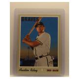 Austin Riley Rookie 2019 Topps Heritage