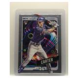 Evan Carter Rookie 2024 Topps Cosmic Chrome