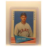 Lloyd Waner 1961 Fleer