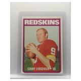 Sonny Jurgensen 1972 Topps