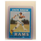 Jack Snow 1971 Topps