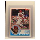 Bryce Harper 2018 Topps Anniversary
