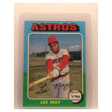 Lee May 1975 Topps