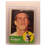 Tony Kubek 1963 Topps