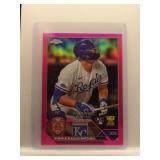 Vinnie Pasquantino RC 2023 Topps Chrome Pink