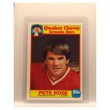 Pete Rose 1986 Topps Quaker