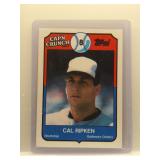 Cal Ripken 1989 Topps Cap'n Crunch